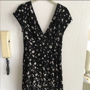 Free People floral mini dress